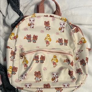 Animal Character Print Backpack